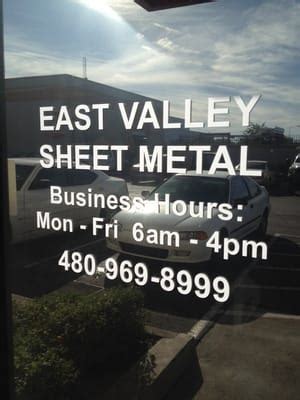 east valley sheet metal mesa az